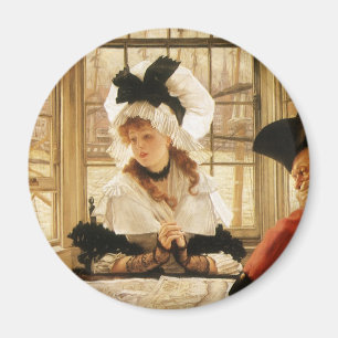 Imã Uma História Tediosa por James Tissot, Arte Fina A