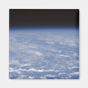 Imã Uma ideia oblíqua do horizonte do atmosphe da