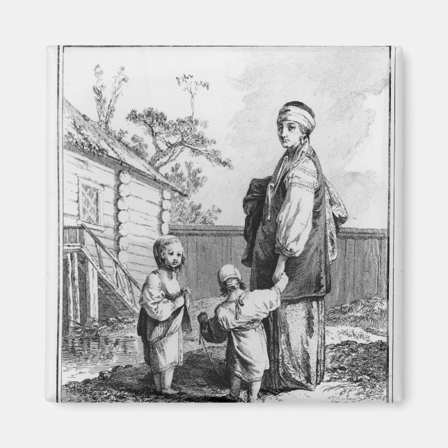 Imã Uma judia casada e seus filhos (Frente)