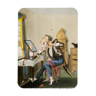 Ímã Uma lâmina sem corte, bar. pela caça, 1827 (etch