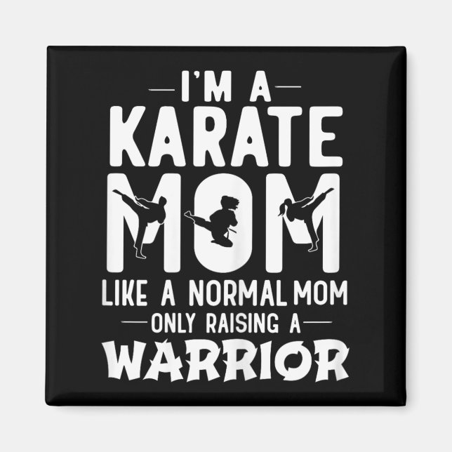 Imã Uma Mãe de Karate Como Uma Mãe Normal Só Criando U (Frente)