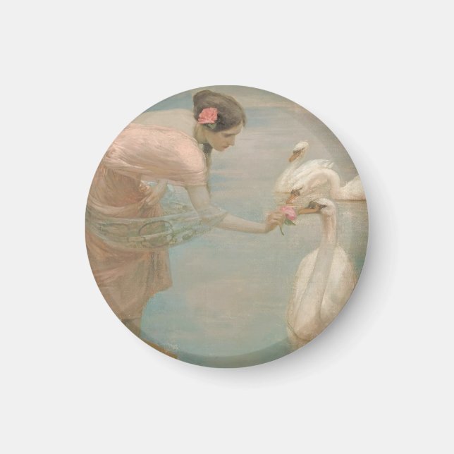 Imã Uma Manhã de Verão por Rupert Bunny (1897) (Frente)