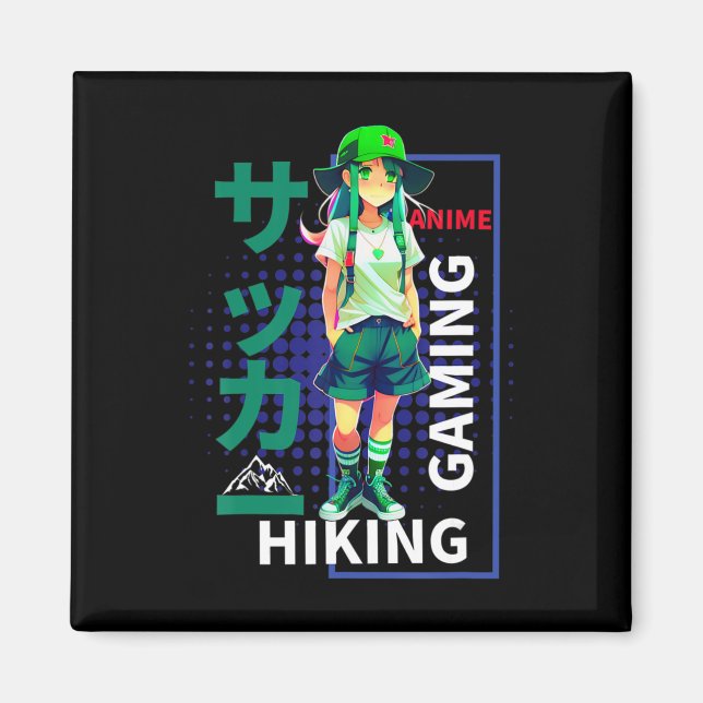 Imã Uma Menina Que Ama Anime (Frente)