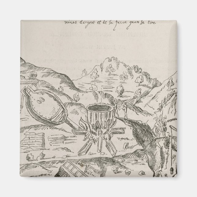 Imã Uma Mina De Prata. (Frente)