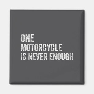 Imã Uma Moto Nunca é Suficiente Camisa de Moto Engraça