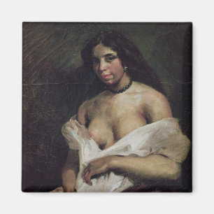 Imã Uma mulher do mulato, c.1821-24