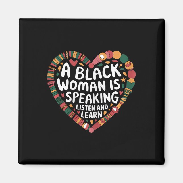 Imã Uma Mulher Negra Está Falando Ouça E Aprenda Junet (Frente)