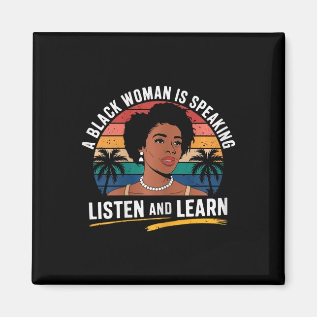 Imã Uma Mulher Negra Está Falando Ouça E Aprenda Junet (Frente)