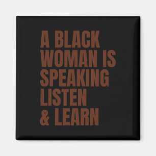 Imã Uma Mulher Negra Está Falando Ouça E Aprenda Para
