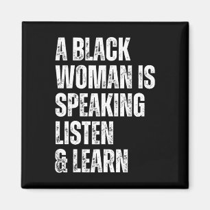 Imã Uma Mulher Negra Está Falando Ouça E Aprenda Para