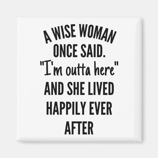 Imã Uma Mulher Sábia Uma Vez Disse (Frente)