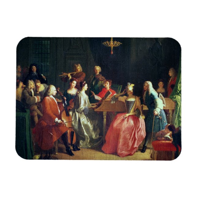 Ímã Uma Noite Musical (óleo na canvas) (Horizontal)