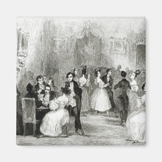 Imã Uma noite na Casa de Charles Nodier 1831 (Frente)