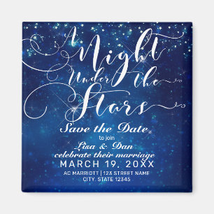 Imã Uma Noite Sob as Estrelas Casamento Azul Salve a D