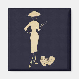 Imã Uma nova imagem da moda dos anos 50