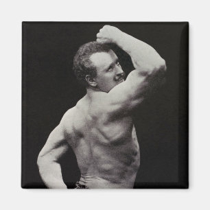 Imã Uma Nova Pose por Fisiculturistas Eugen Sandow Mus