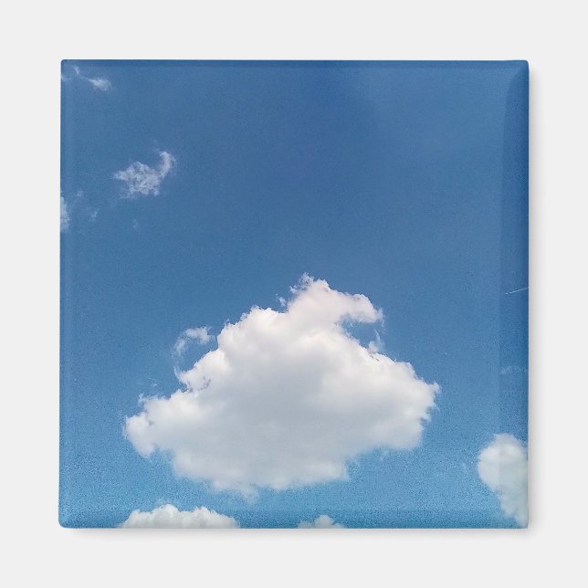 Imã Uma nuvem simples (Frente)