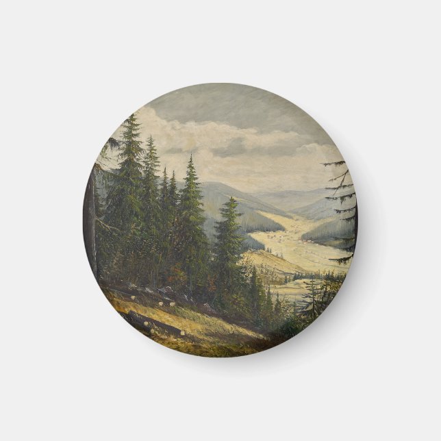 Imã Uma olhada na Floresta Negra - Karl Julius Wilhelm (Frente)