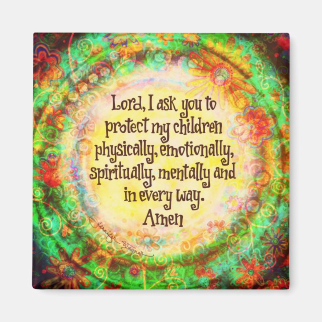 Imã Uma oração de pais ilustrada (Frente)