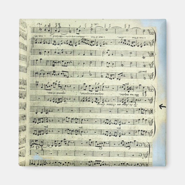 Imã Uma página de uma das duas únicas cópias (Frente)