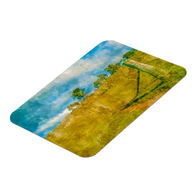 Ímã Uma paisagem pastoral mágica (Left Side)