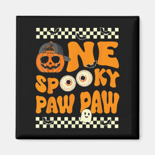 Imã Uma Pata de Pata Spooky Primeiro Aniversário Jack
