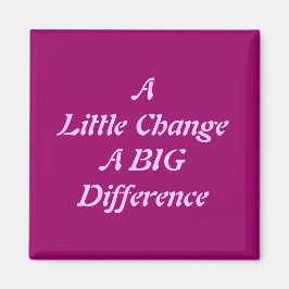 Imã Uma Pequena Mudança, Uma Grande Diferença