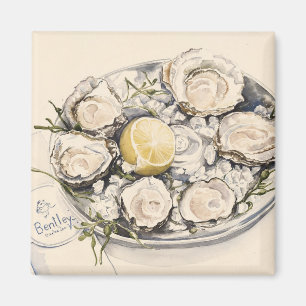 Imã Uma placa das ostras 2012