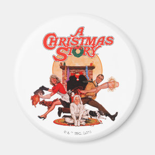Imã Uma Poster de Arte de Natal