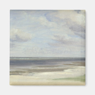 Imã Uma praia no mar Báltico em Laboe, 1842