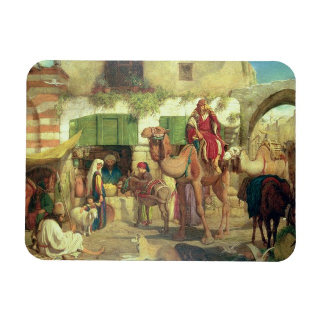 Ímã Uma rua em Jerusalém, 1867 (Horizontal)