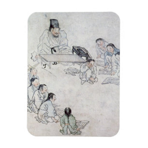 Ímã Uma sala de aula confucionista (Sodang) (impressã