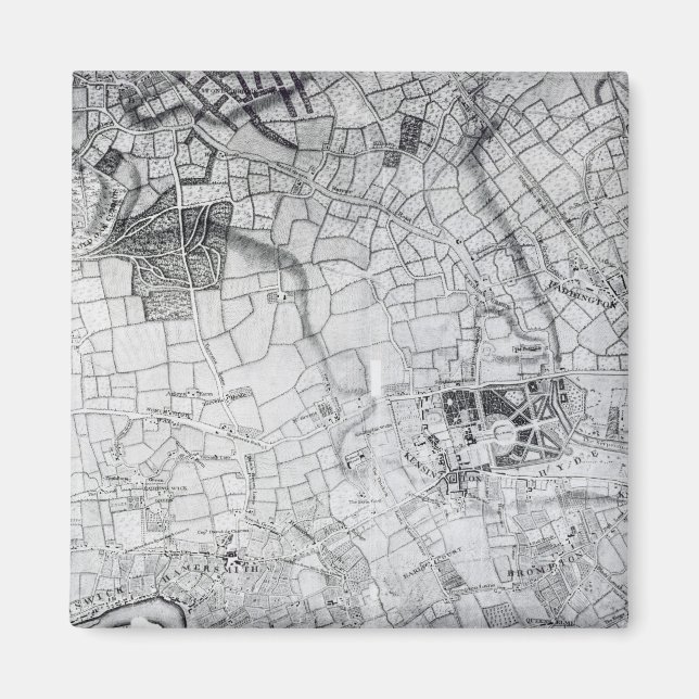 Imã Uma seção de uma folha da pesquisa (Frente)