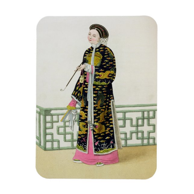 Ímã Uma Senhora da Distinção em seu Hábito de Cerimôni (Vertical)