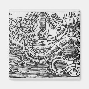 Imã Uma serpente de mar