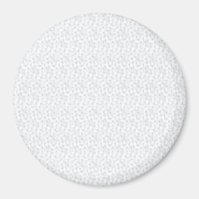 Imã Uma superfície completamente branca e sem recursos (Frente)