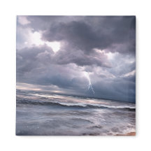 Uma tempestade no mar