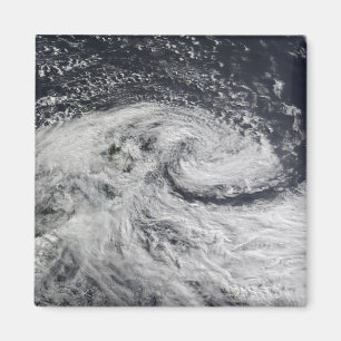 Imã Uma tempestade sobre Nova Zelândia