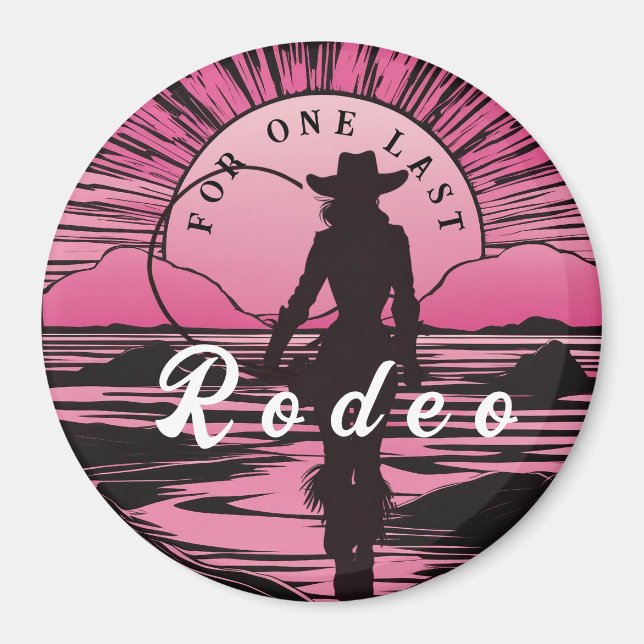 Imã Uma Última Rodeio de Despedida de Solteira (Frente)