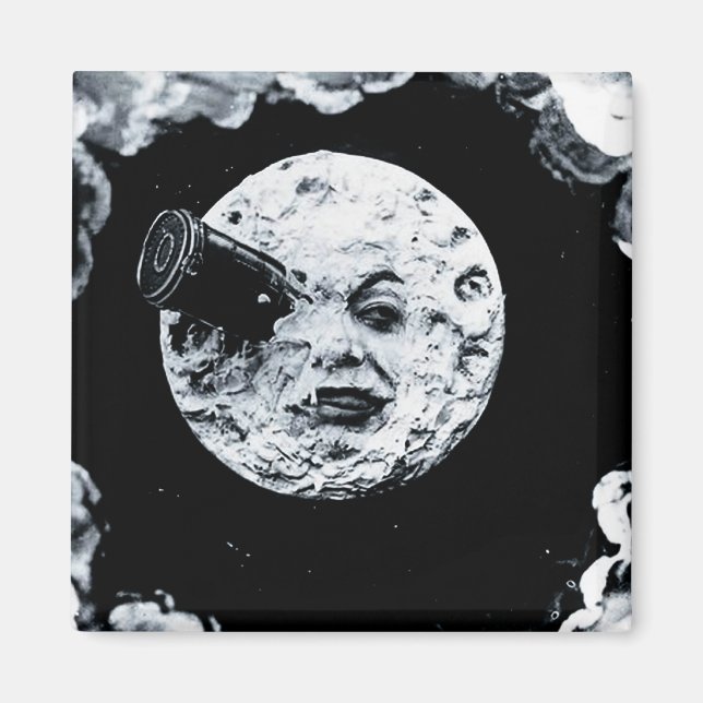 Imã Uma viagem à lua (Frente)