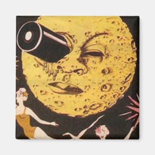 Imã Uma viagem ao Poster de filme da lua