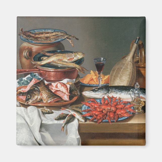 Imã Uma vida tranquila de peixes, trutas e lagostas, 1 (Frente)