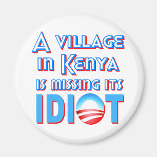 Imã Uma vila em Kenya está faltando seu idiota Obama