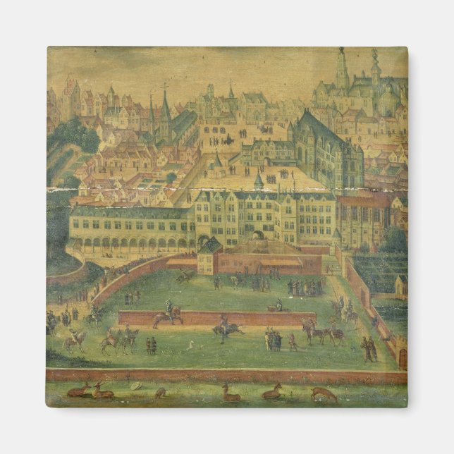 Imã Uma visão do Palácio Real, Bruxelas (Frente)
