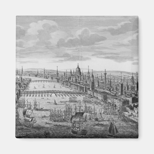 Imã Uma visão geral da cidade de Londres (Frente)