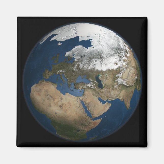 Imã Uma visão global sobre a Europa e a Escandinávia (Frente)