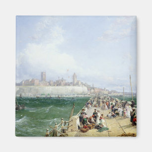 Imã Uma vista de Margate do cais, 1868