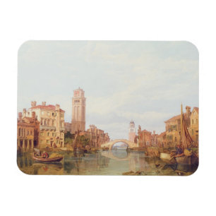 Ímã Uma vista de Verona, 1848 (óleo em canvas)