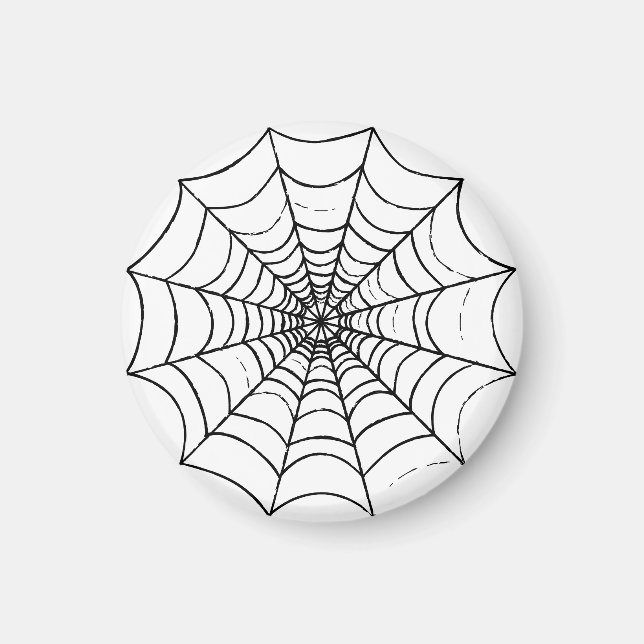Imã Uma Web de aranha simples (Frente)