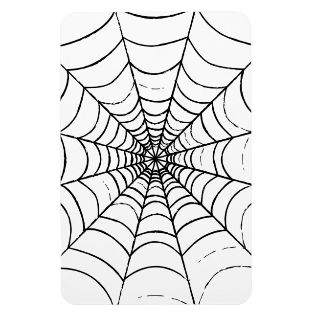 Ímã Uma Web de aranha simples (Vertical)